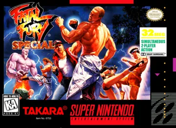 Fatal Fury Special (USA) box cover front